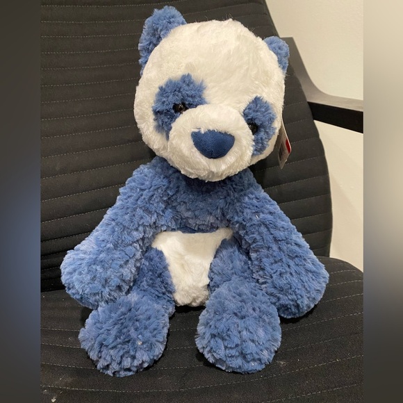 Gund blue and white panda bear - Picture 1 of 11